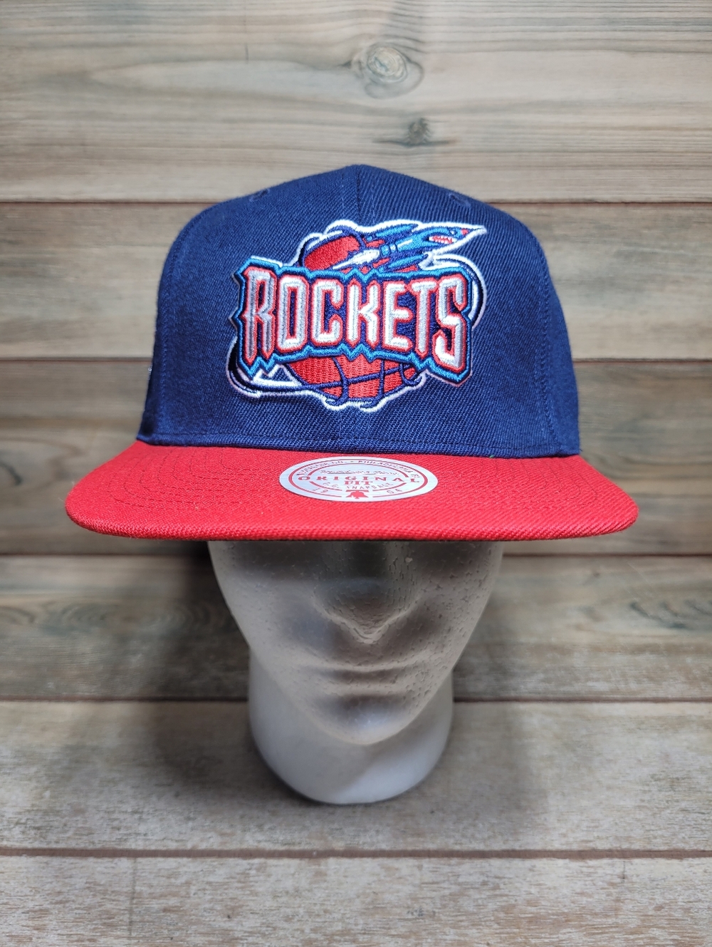 Houston Rockets NBA Mitchell & Ness Original Fit Adjustable Snapback Hat